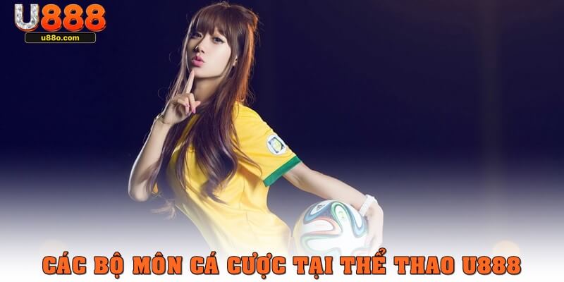 Các bộ môn cá cược thể thao phổ biến tại U888