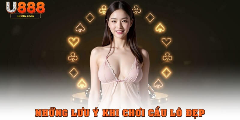 Lưu ý khi chơi cầu lô đẹp